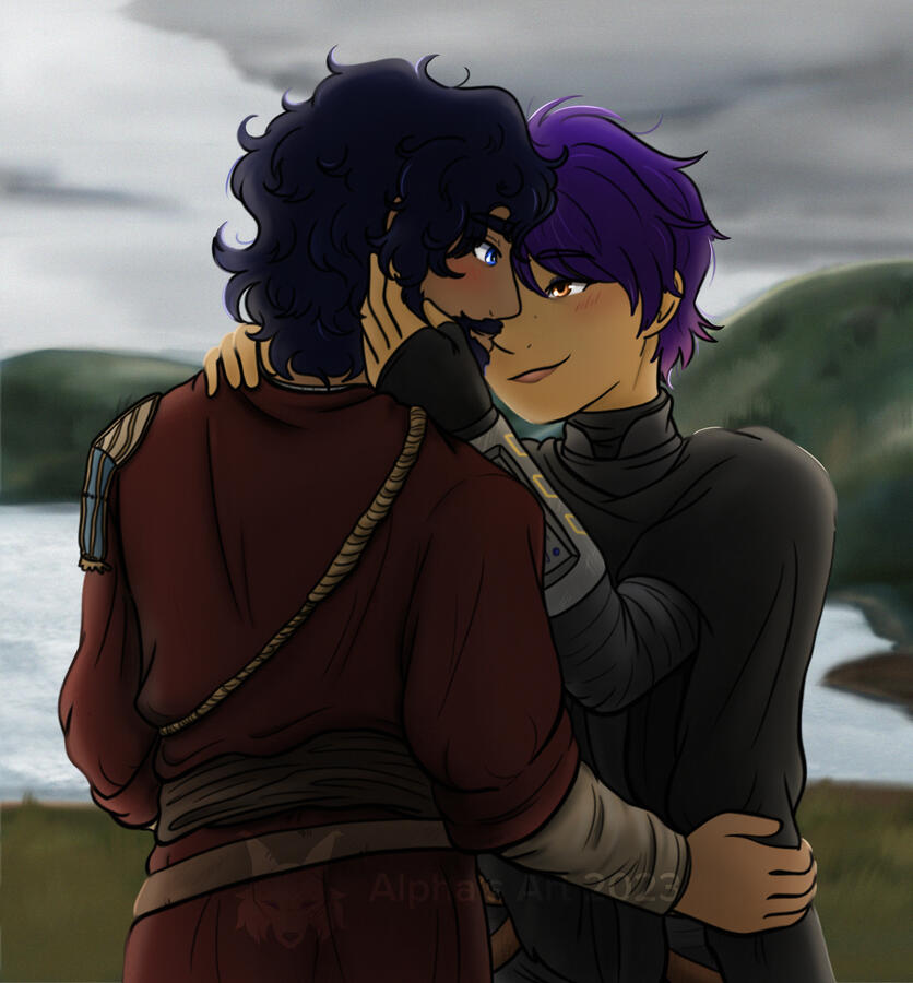 "Reunited" | Sketchbook Pro & Photoshop | Nov. 2023