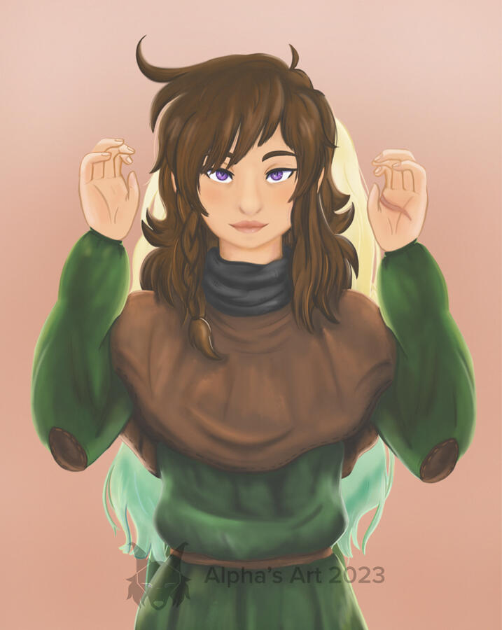 Back Cover Illustration Painting Based on the manga series "To Your Eternity" by Yoshitoki ÅŒima | May 2023