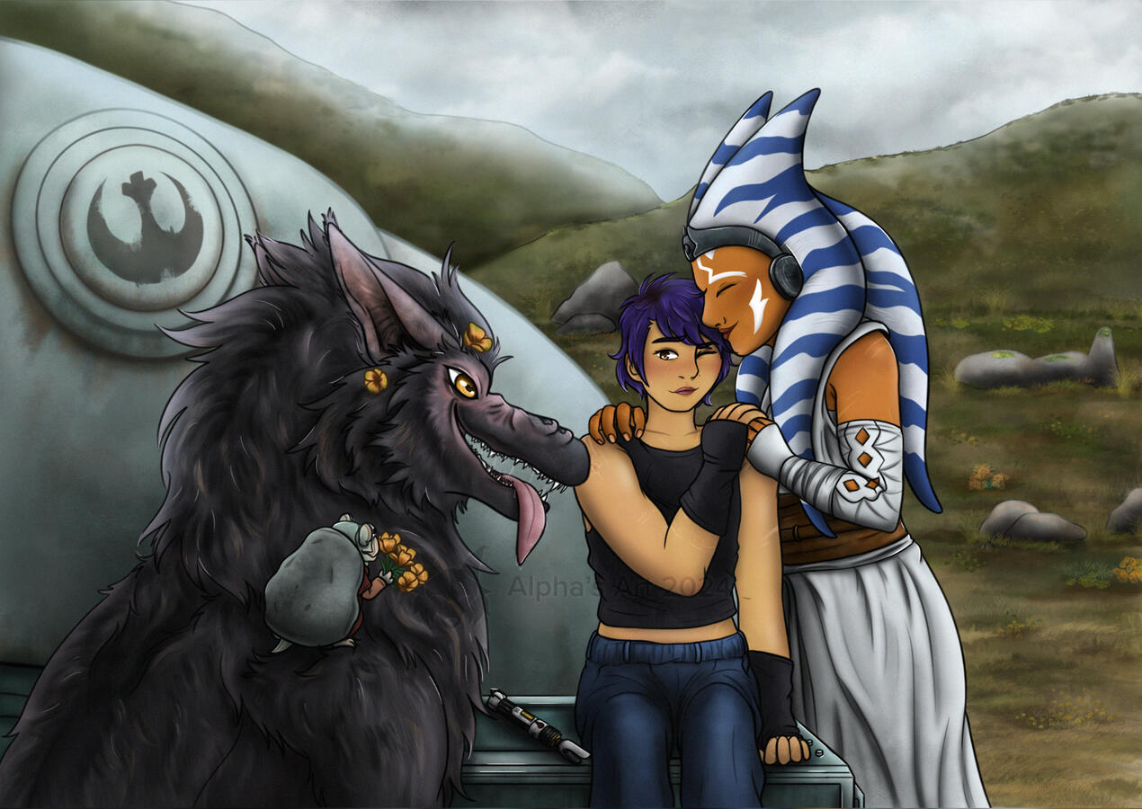 "Appreciation of a Master to Apprentice" | Sketchbook Pro &amp; Photoshop | Jun. 2024