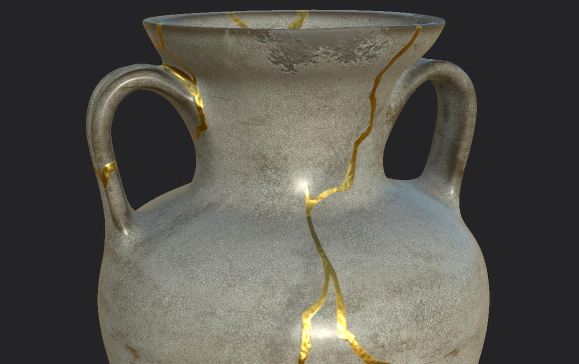 Asset surfaced and rendered in IRay substance painter.