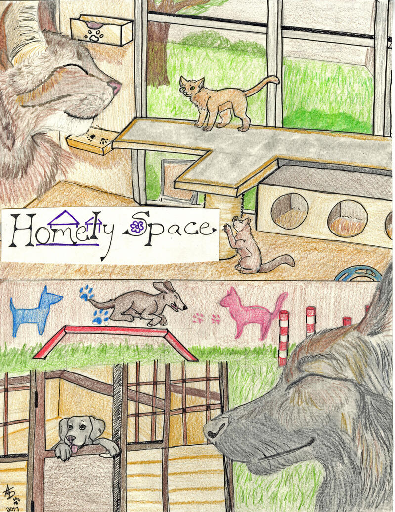 "Home Life - Solution" | Traditional Drawing | Sept. 2017