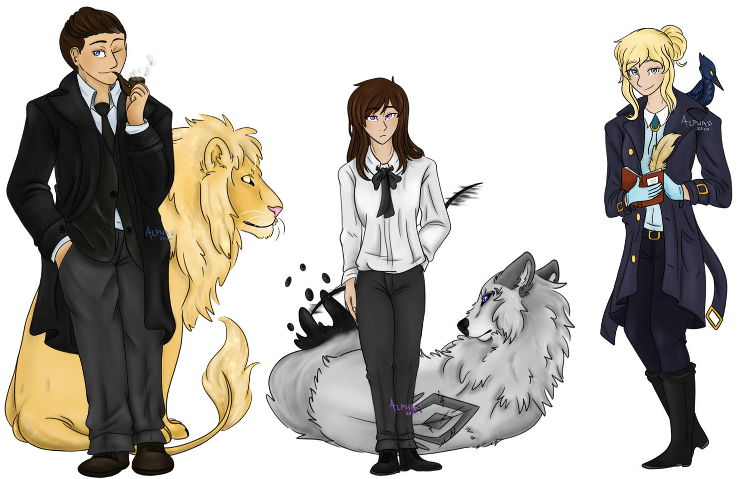 Original Character Concepts | Sketchbook Pro &amp; Photoshop | May 2020